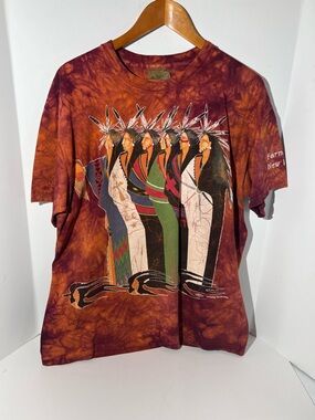 The Mountain Gina Gray Native American  Shirt Xl